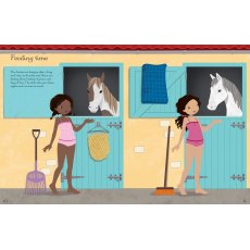 Usborne Dolly Dressing at the Stables Sticker Book