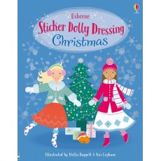 Usborne Dolly Dressing Christmas Sticker Book