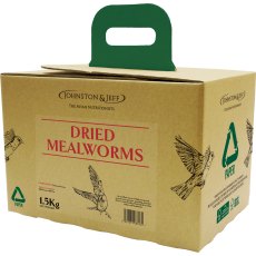 Johnston & Jeff Dried Mealworms EcoBox 1.5kg
