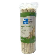 RSPB Suet & Mealworm Log 500g