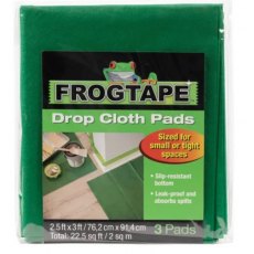 FrogTape Drop Cloth Pads 3 Pack