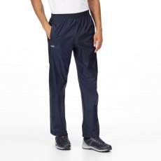 Regatta Men's Pack It Waterproof Trousers Navy