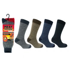 Men's Short Heat Machine Socks Assorted