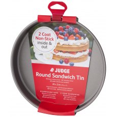 Judge Non-Stick Round Sandwich Tin 20cm