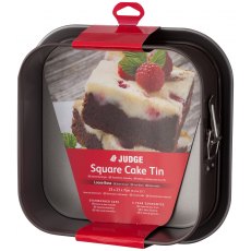 Judge Non Stick Square Springform Cake Tin 23cm