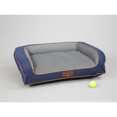 George Barclay Savile Medium Sofa Bed Mariner's Blue