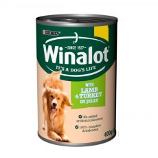 Winalot Classic Lamb & Turkey Chunks In Jelly 12 x 400g