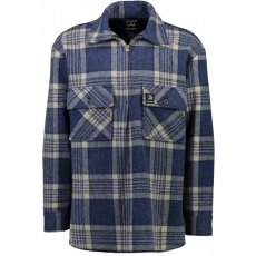 Swanndri Ranger Bush Wool Shirt Heritage Blue