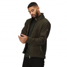 Regatta Garrian Full Zip Fleece Dark Khaki