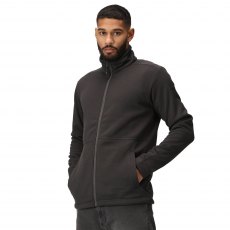 Regatta Edley Full Zip Fleece Dark Grey