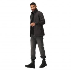 Regatta Edley Full Zip Fleece Dark Grey