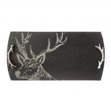 Stag Serving Tray Large Gift Set