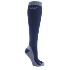 Woof Wear Competition Riding Socks Navy 2 Pack