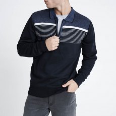 Carabou Scorcher 1/4 Zip Jumper Navy