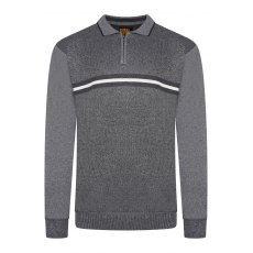 Carabou Scorcher 1/4 Zip Jumper Charcoal