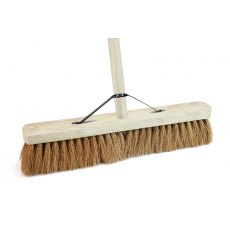 Brushware Natural Coco Brush With Handle & Stay