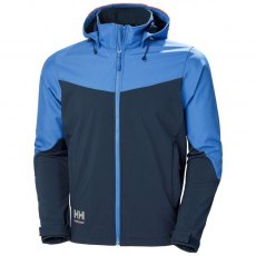 Helly Hansen Oxford Hooded Soft Shell Jacket Navy/Stone Blue
