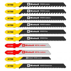 Einhell Jigsaw Blades 10 Pack