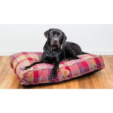 Snug & Cosy Highland Mulberry Dog Lounger