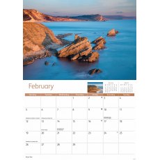 Jurassic Coast A4 Calendar