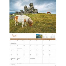 Dartmoor A4 Calendar