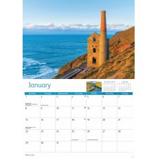 Cornwall A4 Calendar