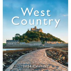 West Country Mini Easel Calendar