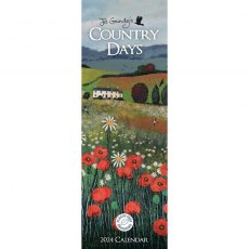 Jo Grundy Country Days Slim Calendar