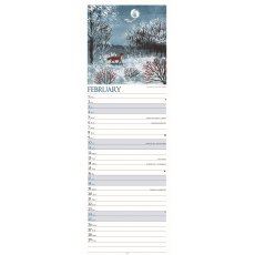 Jo Grundy Country Days Slim Calendar