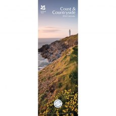 National Trust Coast & Countryside Slim Calendar