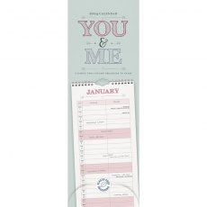 You & Me Slim Wall Planner