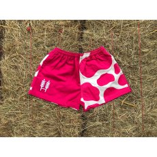 Hexby Holstein Harlequin Shorts Pink Unisex