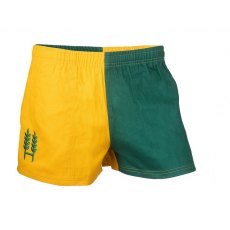 Hexby Harlequin Shorts Yellow/Green Unisex