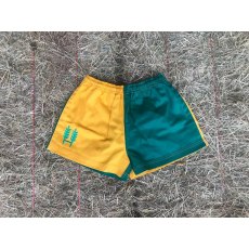 Hexby Harlequin Shorts Yellow/Green Unisex