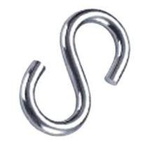 BZP S Hook 5mm x 50mm 2 Pack