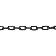 Welded Chain Black 3mm x 16mm 1m