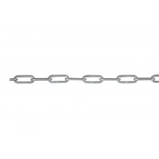 BZP Welded Chain 3mm x 26mm 1m