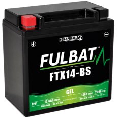 Fulbat Gel Motorcyle Battery 12v 12ah FTX14-BS