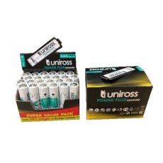 Uniross AAA Alkaline Power Plus Batteries 24 Pack