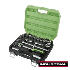 Jefferson 1/2" Drive Socket Set 24 Piece