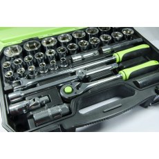 Jefferson 1/2" Drive Socket Set 24 Piece