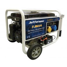 Jefferson Petrol Generator 6.3kw 7.9kva