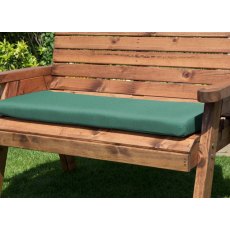 Three Seat Green Cushion