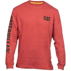Cat Trademark Banner T-Shirt Brick