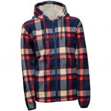 Hard Yakka Zip Flannel Hoodie Ladies