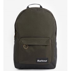 Barbour Highfield Canvas Backpack Navy/Olive