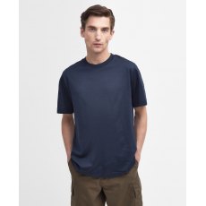 Barbour Mercerised Tee Navy