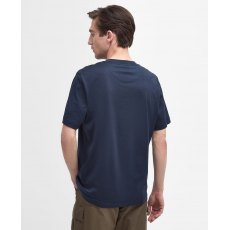 Barbour Mercerised Tee Navy