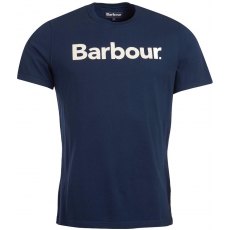 Barbour Logo T-Shirt Navy