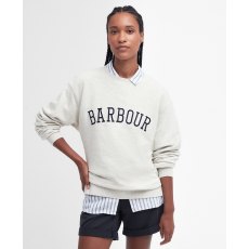 Barbour Northumberland Sweatshirt White/Navy